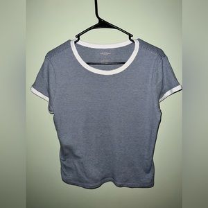 Arizona Jean Co. Blue Striped T-Shirt